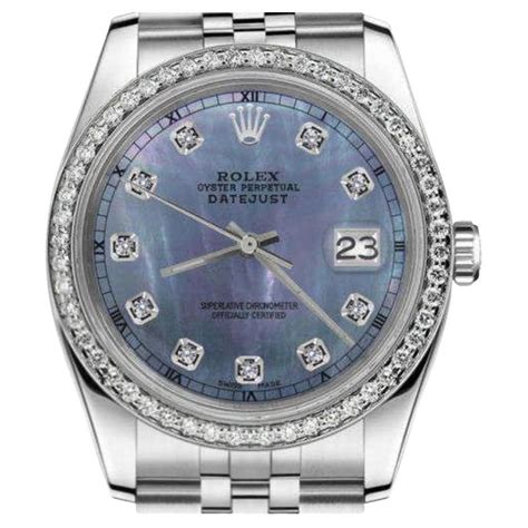 rolex date just diamond quadrante bainco|rolex diamond datejust.